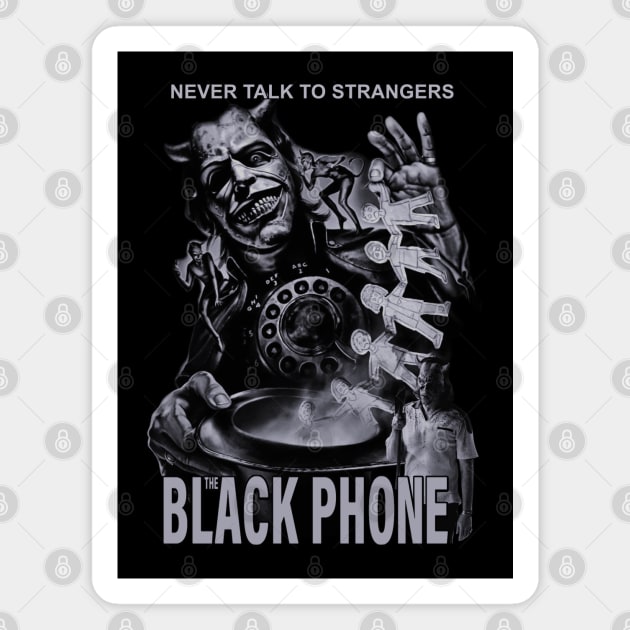 The Black Phone. Never Talk To Strangers. Magnet by The Dark Vestiary